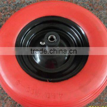 4.00-8 PU Wheelbarrow Wheels photo-4
