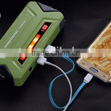 12V /2A emergency car jump starter power bank with multifunctions,portable power bank car jump starter for Ipad,Mobile phone