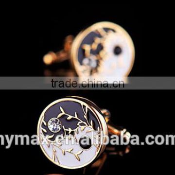 chinese Tai Chi shirt mens custom cufflinks