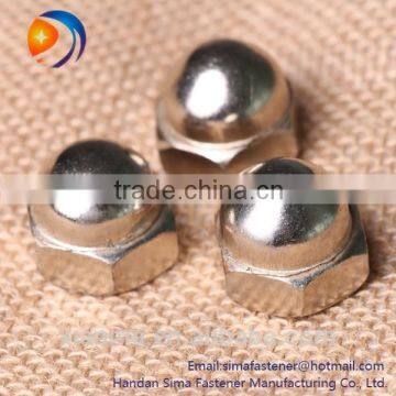 China Supply low price Hexagon Domed Cap Nut Decorative Cap Nut