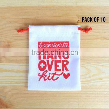 Cheap Custom Cotton Dance Shoe Dust Bag Wholesale photo-5