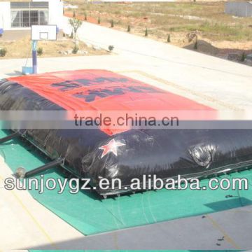 0.9mm PVC Inflatable big air bag for skiing