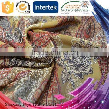 China direct factory 75D polyester wholesale chiffon fabric printing for dress