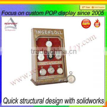 Brand Chain Stores Custom Design Wooden Watch Display Counter photo-2