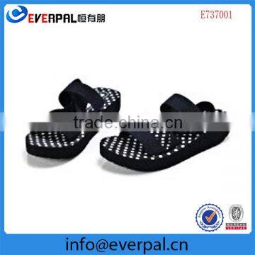 New arrival ladies wedge flip flop sandals