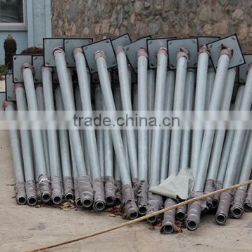 solar light pole decorative garden light pole lighting pole