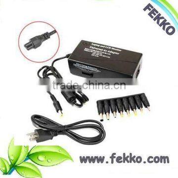 70w ac to dc power adapter for laptops with 8 tips