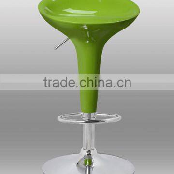 LS-0809 ABS front desk use stools with high stand and swivel