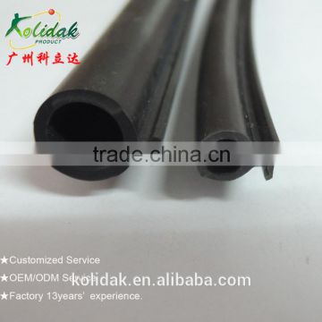 Custom rubber seal strip extrusions for al-alloy door and window