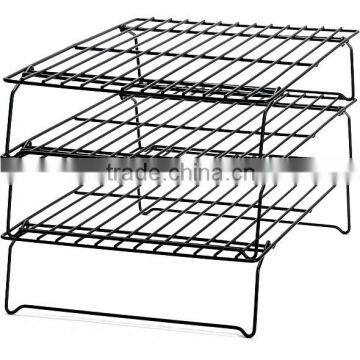 Icegreen Kitchen Use Metal 3-Tier Stackable Cooling Rack