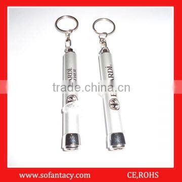 Quality Led Flashing Keychain Light With Customzied LOGO photo-3