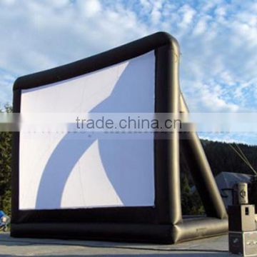 New arriving professional inflatable advertising movie screen