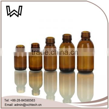 Wholesale Amber Liquid Glass Bottle