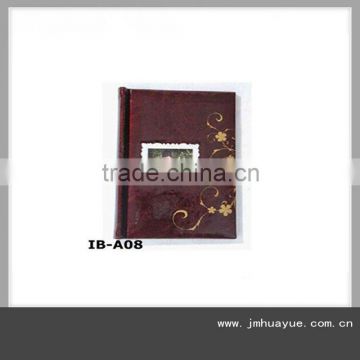 pu Elegant photo leather book cover(IB-A08)