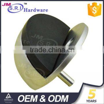 High End Semicircle Zinc Alloy Glass Door Stopper photo-6