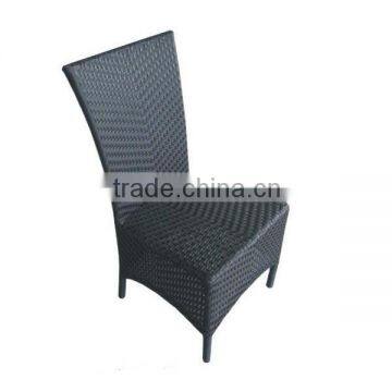 HC-J040 black rattan basket chair for all weather