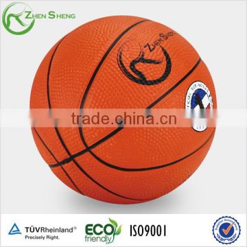 Zhensheng Made Rubber Basketballs for School Training