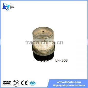 High quality Police beacon light magnetic/ screw rotating warning beacon for car trucks (LH-S08)