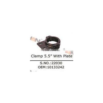 Clamp 5.5'with plate OEM 10133242 Concrete Pump spare parts for Schwing Putzmeister