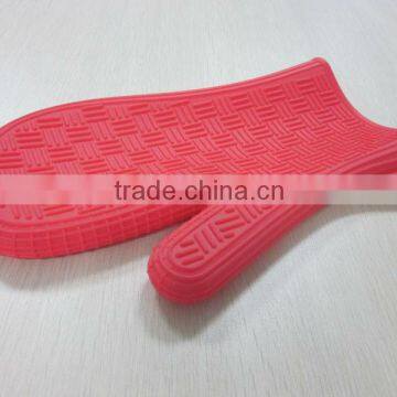 Wholesale 100% Food Grade heat resistent Silicone Oven Mitt