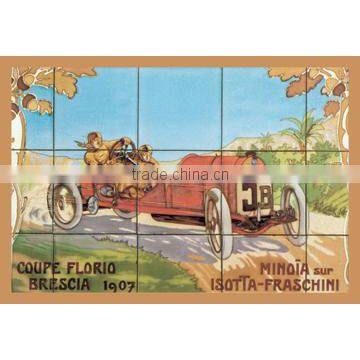 Coupe Florio Brescia 12x18 Giclee on canvas