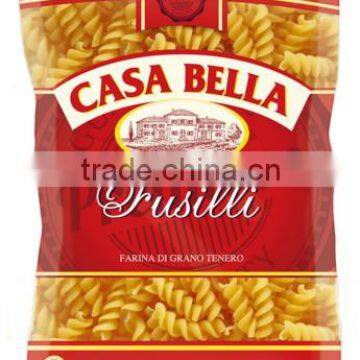 Soft Wheat Semolina Fusilli - 400 gr. Private Label Available. Made in EU.