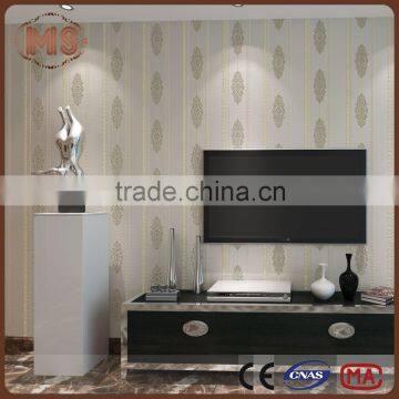 2016 hotel bathroom wallpaper/metallic wall paper