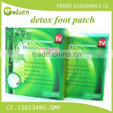 Bamboo detox foot patch /detox foot pads