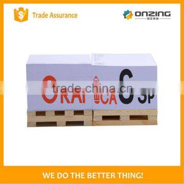 Paper Cube Shape Custom Printed Wooden Pallet Notepad Cube photo-5