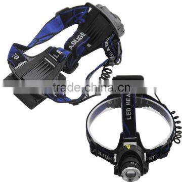 1200Lm Waterproof XML T6 Zoom LED Headlight Headlamp Head Lamp Light Zoomable Adjust Focus For Bicycle Camping Hiking photo-5