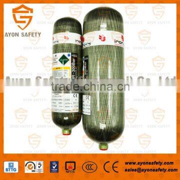 Chemical industry Air cylinder/carbon cylinder 300bar with 3L/6.8L/9L for SCBA