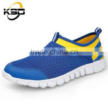 2016 new style lovers comfortable breathe freely net cloth shoes Non-slip net shoes