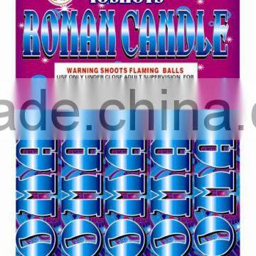 10 Shots Roman Candle Firework