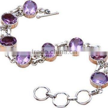 Inexpensive!! Sterling Silver Heart Bracelet Wholesale Jewellery Los Angeles 925 Jewelry Prices