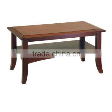 Modern cheap living room furniture plywood top wooden coffee table