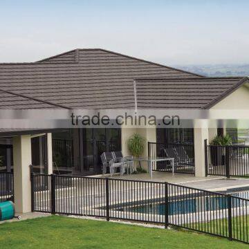 china colorful stoned coated metal roofing tiles manufacturer /jinhu brand