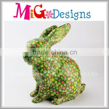 Top Quality Fashionable Design Rabbit Piggy Bank Coin Collector