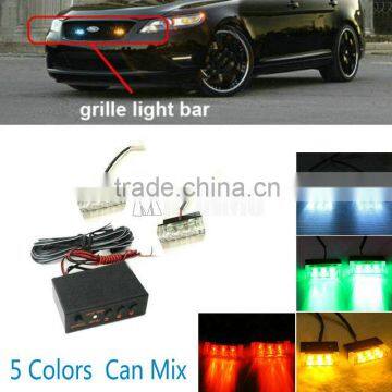 2*3 LED Car Daytime Running Lighst DRL auto Accessories Strobe light warning car styling and parking light