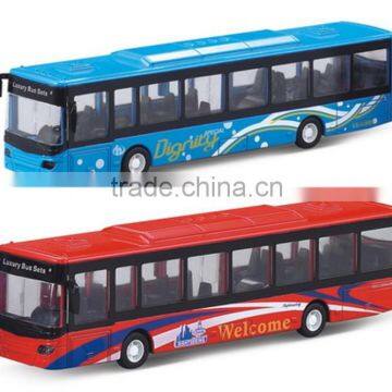 1:50 Metal Die cast Bus Pull Back diecast City Bus