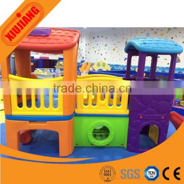 High quality indoor/outdoor playground baby playhouse kids plastic house