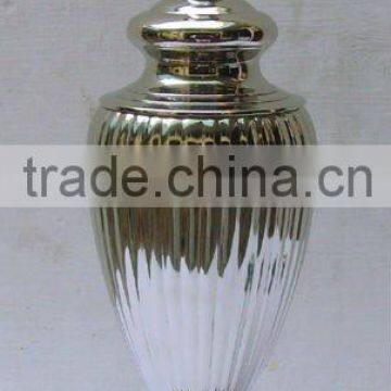 Metal Table Lamp with silver Finish