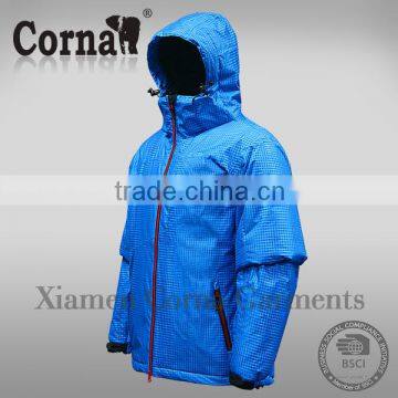 High quality charming breathable waterproof parka winter jacket