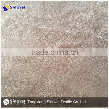 Sofa fabric embossed velvet upholstery fabric for sofas