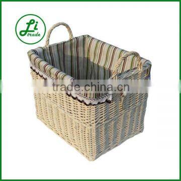 High quality willow storage basket