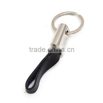 Cheap Wholesale Smooth Custom Rubber Leather Acrylic Metal Keyring photo-5