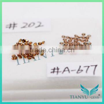 Wholesale Gemstone for Jewellery Synthetic #202 Round Brilliant Cut Nano Sital Gems Stone Price photo-2