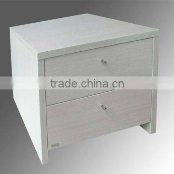 modern high gloss white night stand