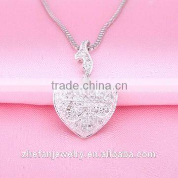 925 sun silver necklace arabic jewelry valentine gift heart shape