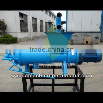 screw press cow manure dewater machine