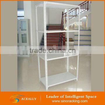 Aceally Slotted Angle Shelving Rack , Light Duty Boltless Rivet Shelf Rack photo-4